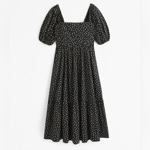 A&F Poplin Emerson Midi Dress